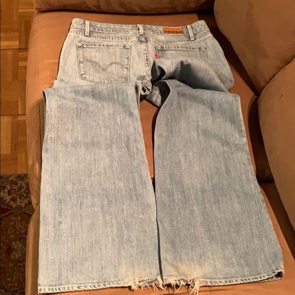 Levi’s Capital E MID-RISE FLARE jeans size W 27 - Picture 4 of 8